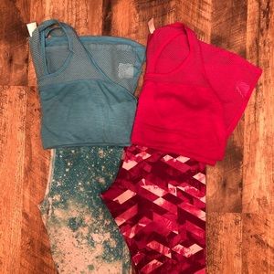 2 Old Navy workout outfits